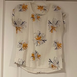 Kathmandu women’s organic cotton floral top